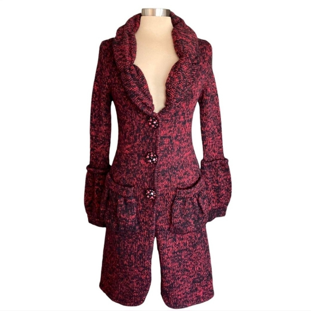 BCBGMAXAZRIA Cardigan Sweater Embellished